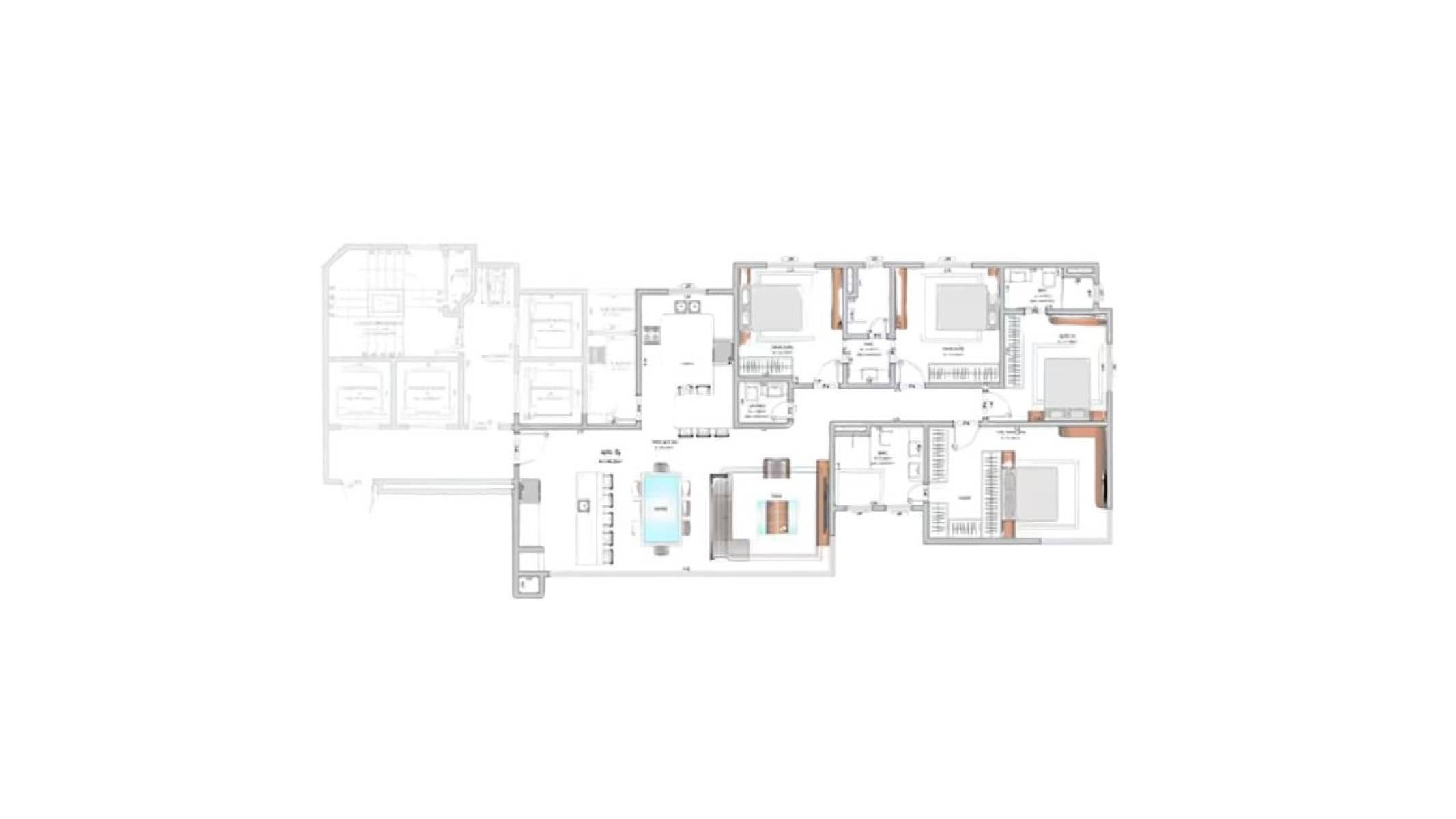 Apartamento com 3 suítes no Maison Selenitá no Centro em Balneário Camboriú - Planta